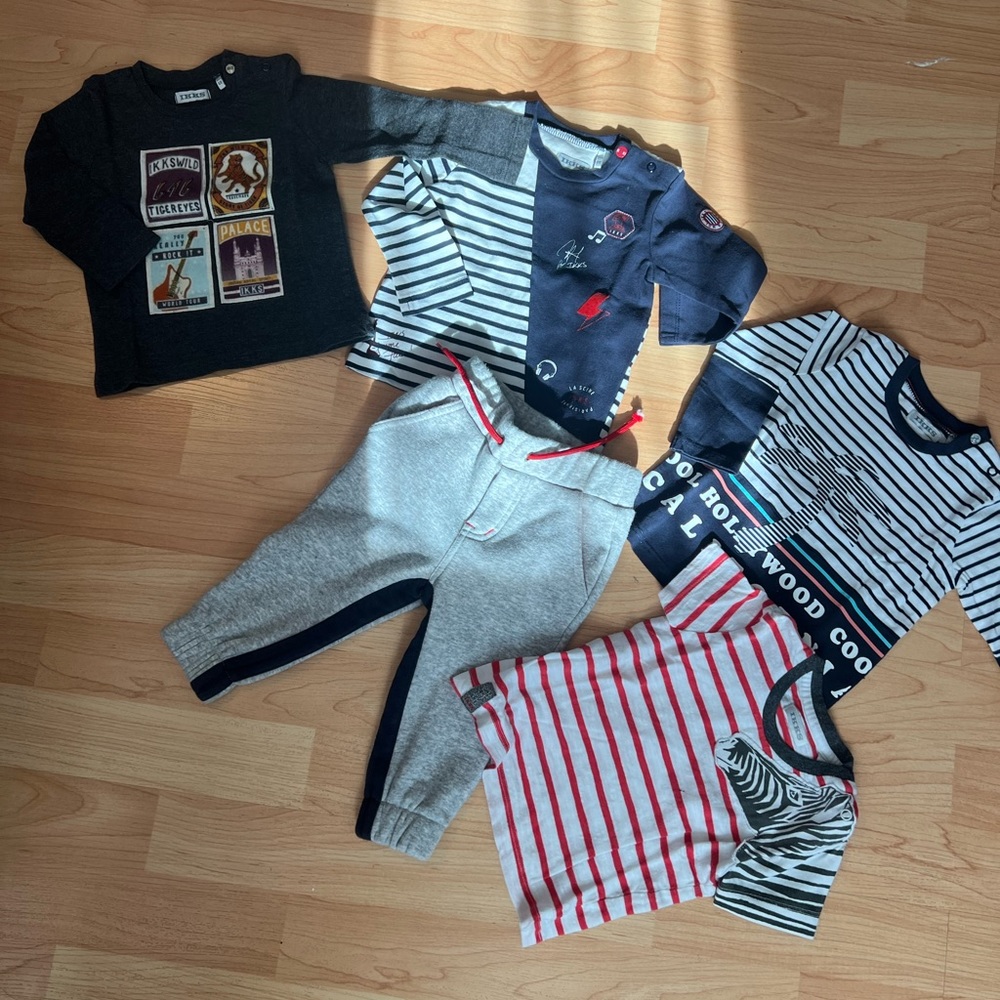 Ikks 6 mo baby boy bundle